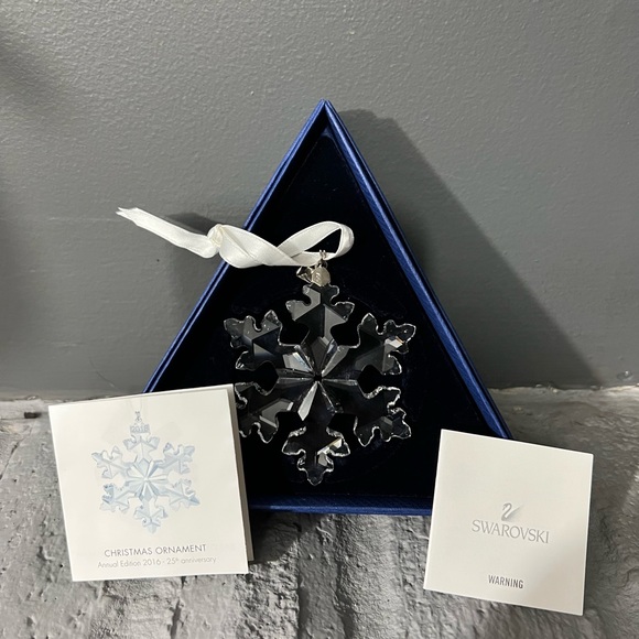 Swarovski Other - Swarovski Crystal Snowflake Ornament 2016